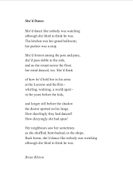 Brian Bilston Here S A New Poem Called She D Dance Facebook