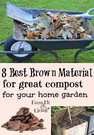 Have fun trying different combinations, with more success once you know. 8 Best Brown Material For Great Compost For Your Home Garden