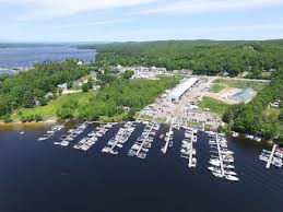 * docking pilot(s), sometimes additional harbor pilot(s) * rent for the space * power hookups (can't run genera. Moose Landing Marina Largest Pontoon Deck Boat Dealer In New England