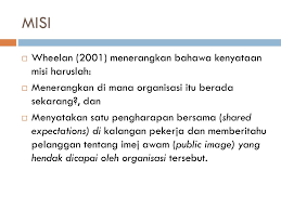 Visi dan misi adalah konsep perencanaan tentang bagaimana menjalani perencanaan tersebut untuk mencapai tujuan yang diharapkan dalam waktu tertentu. Ppt Misi Perniagaan Powerpoint Presentation Free Download Id 4335959