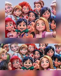 Selfie De Princesas Disney Princess Risunki Disnej Piksar Princessy Disneya