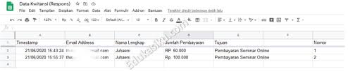 Sebelum itu silahkan download dulu aplikasi kwitansi pembayaran excel dibawah ini: Cara Membuat Kwitansi Secara Automatis Edukasiku Com