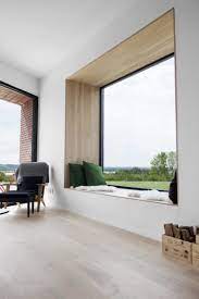 I Have This Thing For Big Windows Hege In France Nordic Interior Design Blog Window Seat Design House Design Modern House Design
