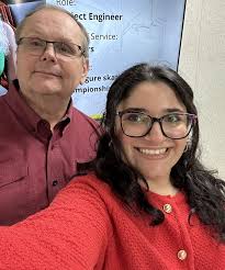 Today, employees all across the company wore red in support of women in our  company and across the industry.