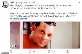 10 hilarious meredith memes only true fans. Grey S Anatomy Finally Reveals The Fate Of Justin Chambers Alex Karev With Quite The Shocking Twist Daily Mail Online