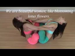 The half lotus pose is considered an intermediate yoga exercise. Partner Yoga Lotus Yoking And Flowering Lotus Pose Padmasana Youtube