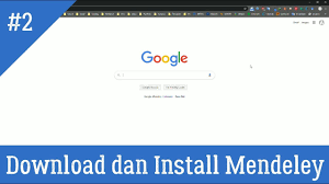 2 Download Install Mendeley Di Laptop Komputer Anda Youtube