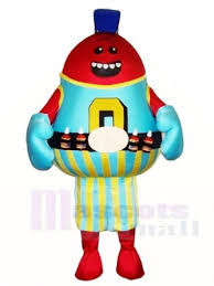 The term also refers to the family of various characters depicted in it. Koch Alt Mann Maskottchen Kostume Menschen