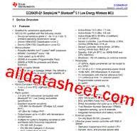 CC2642R-Q1 Datasheet(PDF) - Texas Instruments