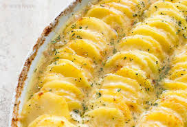 Scalloped Potatoes With Caramelized Onions And Gruyere Recipe Simplyrecipes Com Scalloped Potatoes Gruyere Recipe Potatoe Casserole Recipes