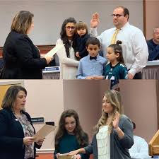 This evening #eveshamfire welcomed two new members to their elected  positions