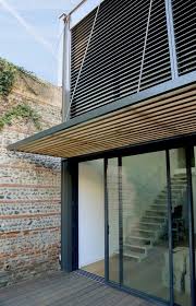 Brise Soleil Metal Et Bois Peinture Maison Exterieur Bardage Bois Exterieur Maison Individuelle
