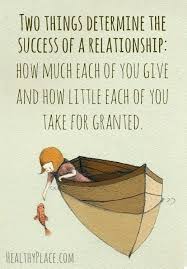 The strength so strong mere force is feebleness: Positive Quote Two Things Determine The Success Of A Relationship How Much Each Of You Give And How Little Each Meaningful Quotes Love Quotes Positive Quotes
