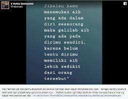 Kedua, mereka yang punya niat tidak baik sejak awal sehingga mencerung berani menentang hukum allah. Muhasabah Diri Kerana Niat Tidak Menghalalkan Cara Ibu Aliff Sindir Menantu Rasasayang My