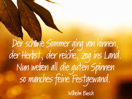 Im Herbst Und Andere Herbstgedichte Von Wilhelm Busch