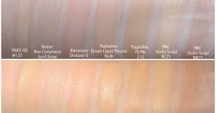 Corrector Makeup Illamasqua Skin Base Foundation Shade Guide