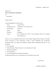 50 Contoh Surat Lamaran Kerja Notaris Surat Nama Jenis