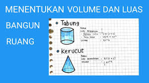 Menghitung luas permukaan dan volume tabung kerucut dan bola bangun ruang sisi lengkung adalah bangun bangun ruang yang mempunyai permukaan sisi melengkung. Menentukan Volume Dan Luas Gabungan Dari Tabung Dan Kerucut Youtube