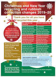Christmas 2022 Bin Collection Christmas And New Year Recycling And Rubbish Collections - Family Matters