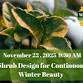 Free Garden Class: Shrub Design for Continuous event image