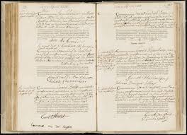 Notice of marriage Frans Hendrik Riepe & Maria Parson