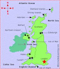 United Kingdom Enchantedlearning Com Map Of Great Britain British Isles United Kingdom