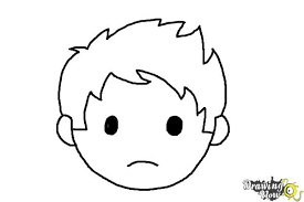 How To Draw A Sad Face - Drawingnow
