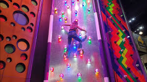 Fun At Xscape Gravity Rocks Kids Climbing For 1st Time Youtube