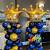 Navy Blue And Gold Balloons