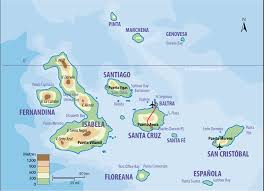 Islands Of Galapagos Map In 2020 Galapagos Islands Galapagos Map