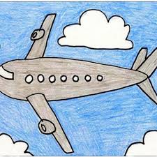 Drawing Gallery Art Projects For Kids Scenery Drawing For Kids Airplane Art Art Drawings For Kids