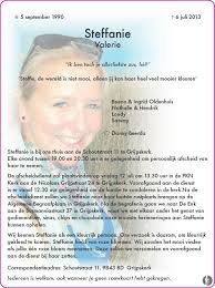 Dagblad van het noorden, weet wat er speelt! Steffanie Valerie Terpstra 06 07 2013 Overlijdensbericht En Condoleances Mensenlinq Nl