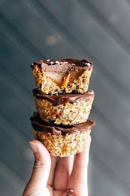 So make them, share them, eat them and enjoy them. No Bake Salted Caramel Cups Recipe Pinch Of Yum