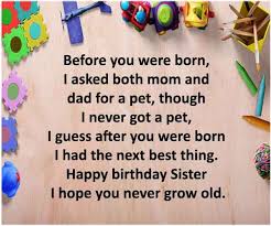 Maybe you would like to learn more about one of these? 25 Funny Birthday Wishes For Sister Happy Birthday Img