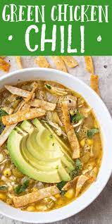 Easy Green Chicken Chili Recipe Healthy Soup Recipes Easy Soup Recipes Easy Soups