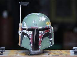 Boba Fett Esb Hero Helmet Coldgast Fiberglass Prop Replica Full Size Replica Prop Boba Fett Boba