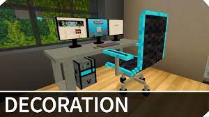 You can even make sofas by. Minecraft Addon Of The Week 3 Decoration Addon Furniture Addon For Mcpe 1 5 Minecraft Pe Youtube