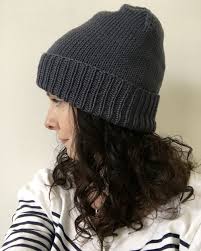 The self striping colors look so pretty together and it's a good price for natural fiber yarn. Purl Soho S Classic Cuffed Hat Thornwood Knits