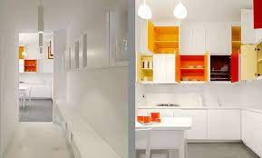 Painting kitchen cabinets kitchen cabinets cabinets kitchen. Paint Bright Colors Inside Your White Kitchen Cabinets Improvised Life