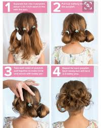 Recogido Para Pequenas Senoritas Strange Little Buns Hair Styles Girl Hairstyles Kids Hairstyles