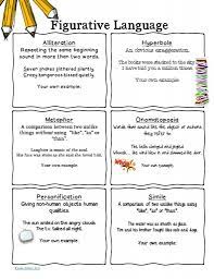 Free Poetry Terms Printable For Middle School And High School Homeschool Giveaways Language Worksheets Figurative Language Worksheet Poetry Worksheets