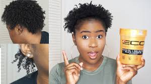 What goes on your head is up to you and you should make the choice according to what you believe. Very Detailed Wash N Go Using Eco Style Gold Gel On Short 4c Natural Hair Mona B Youtube