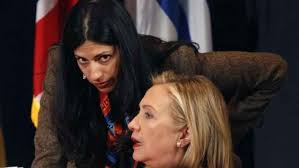 Résultat de recherche d'images pour "huma abedin chez elle + daily mail"