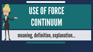 What Is Use Of Force Continuum What Does Use Of Force Continuum Mean