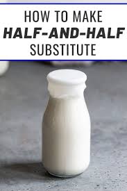 What Is Half And Half And How To Make Your Own Savory Simple Recipe Milk Recipes Half And Half Cream Savory