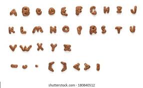 The cereals are made of letters from the alphabet. Alphabet Schriftzeichen Aus Getreide Stockfoto 180840512 Shutterstock
