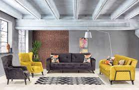 One of my favorite decorating color schemes is the combo of yellow and gray. Casa Padrino Luxury Sofa Bed Black Gray 215 X 90 X H 80 Cm Modern Living Room Sofa Modern Living Room Furniture