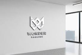 Logo Mockup Sign Office 3d By Asylab On Creativemarket In 2020 Logo Mockup Office Signs Lighting Logo