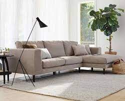 Scandinavian L Shape Sofa Interior Design For Little Square Living Space Scandinavia Vs Nordic I Living Room Furniture Layout Living Room Furniture Furniture