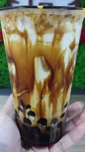 Brown Sugar Milk Tea Boba At Tiger Sugar Milk Tea Brown Sugar Seasonal Drinks